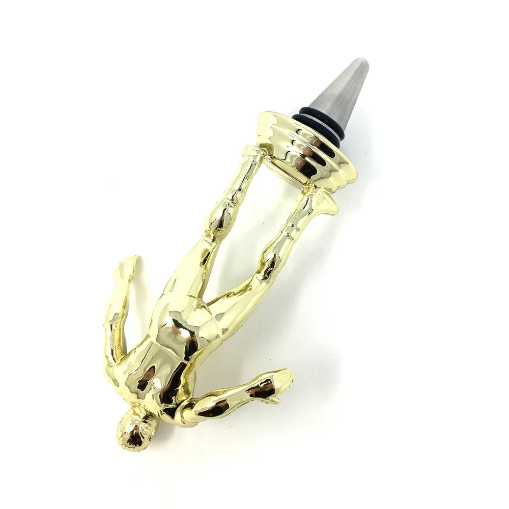 Handmade Bottle Stopper made from Repurposed Wrestling Trophy